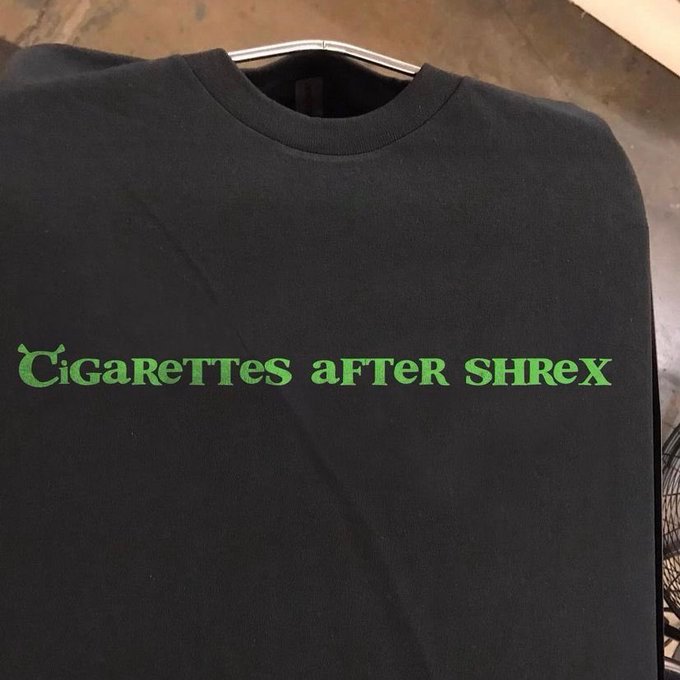 Camiseta Cigarettes After Shrex Shrek Cigarettes After Sex Shopee Brasil