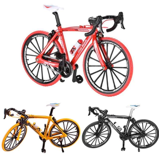 BICICLETA SPEED MOUNTAIN BIKE DE METAL MINIATURA ESCALA 1:10