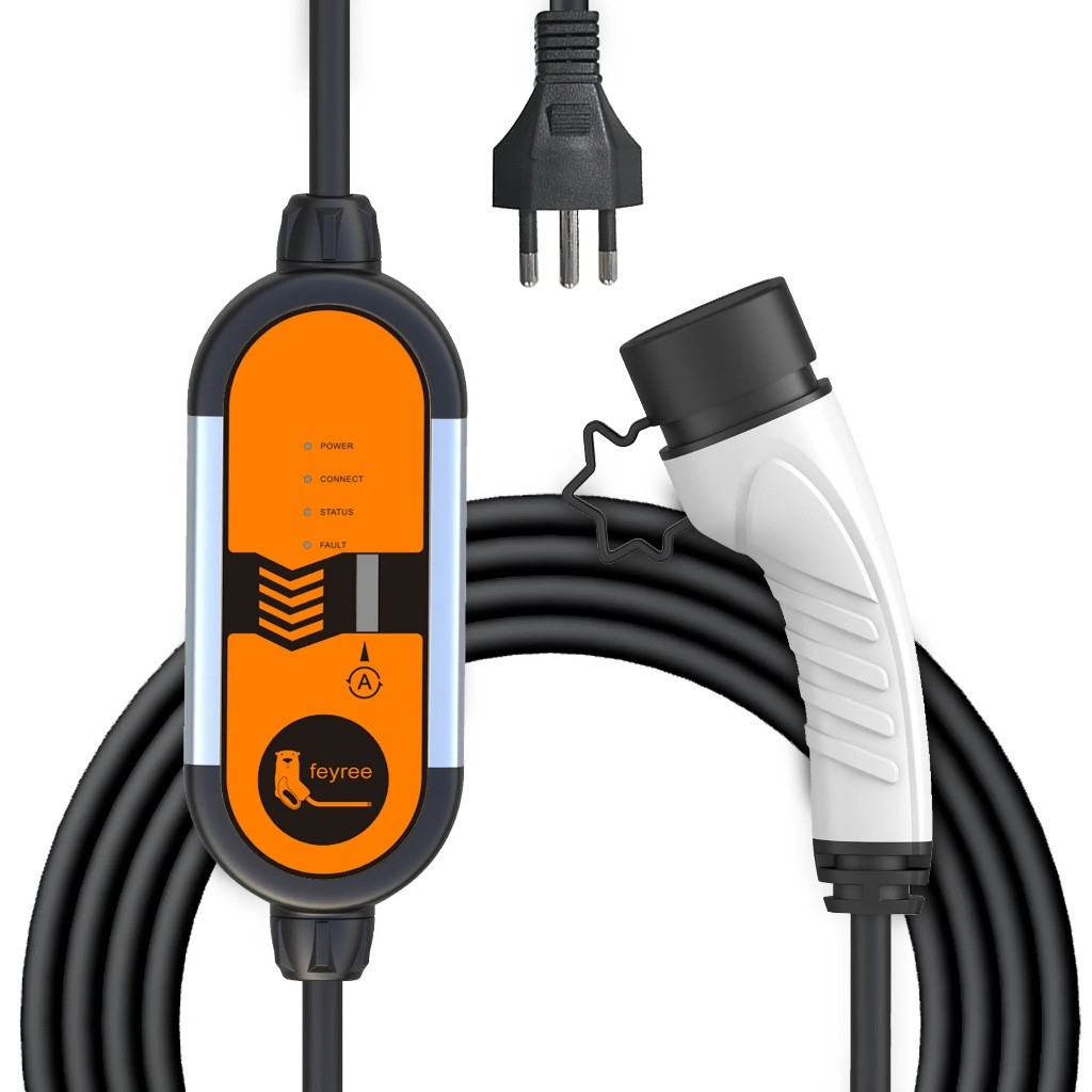 Carregador portátil para veículos eléctricos TYPE2 Cabo IEC62196-2 3.5KW 20A Carregador para veículos eléctricos para carregamento de equipamentos eléctricos