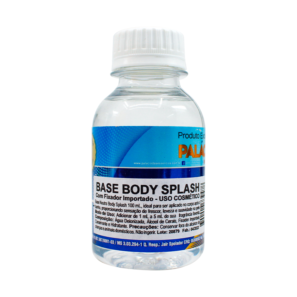 Base Body Splash (Com Fixador Importado) – 100 ml | Shopee Brasil