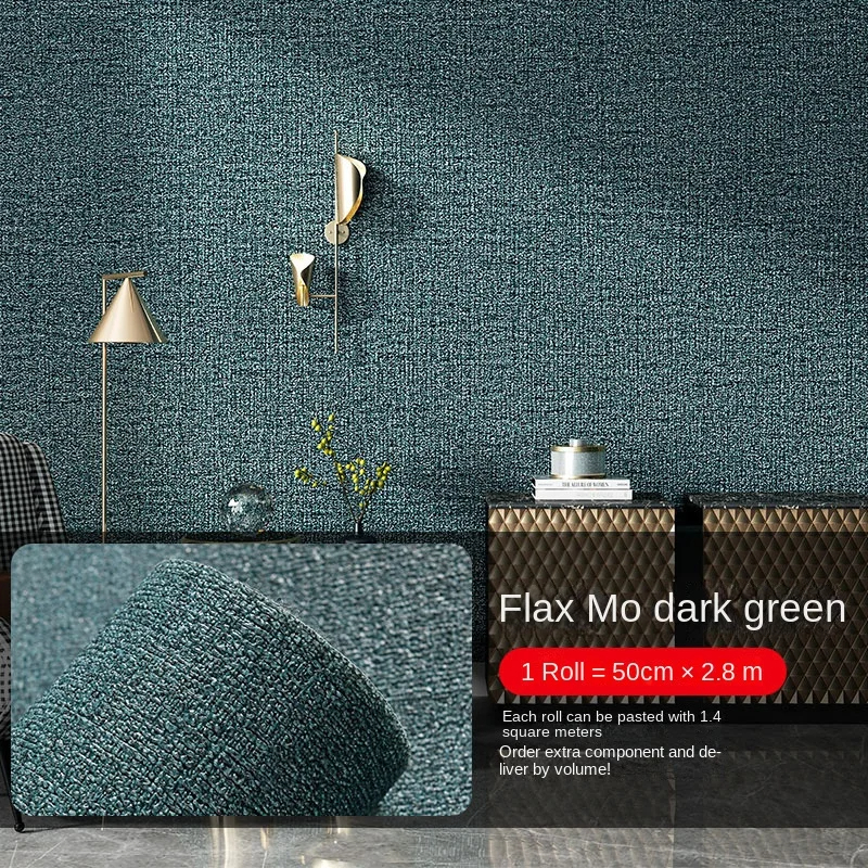 Papel de Parede PREMIUM Azul 5 metros Papel Adesivo para Móveis Azul 5m x 45 cm Texturizado