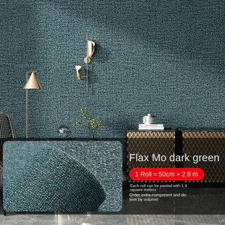 Papel de Parede PREMIUM Azul 5 metros Papel Adesivo para Móveis Azul 5m x 45 cm Texturizado