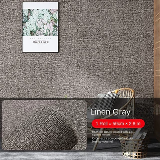 Papel de Parede PREMIUM Ciinza 5 metros Papel Adesivo para Móveis Cinza 5m x 45 cm Texturizado