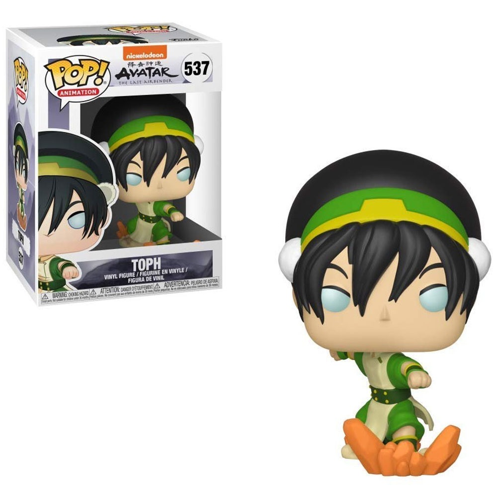 FUNKO POP AVATAR THE LAST AIR BENDER - TOPH - 537 NOVO ORIGINAL