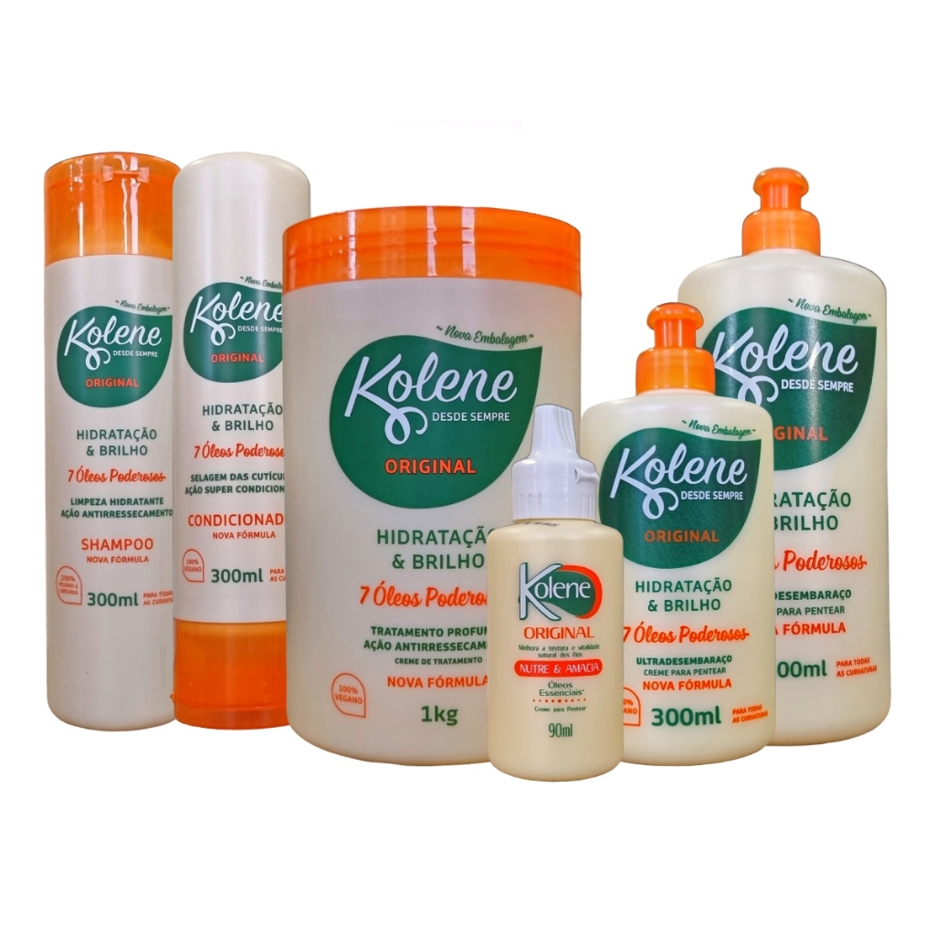 Kit Kolene Original Completo Com 06 Produtos | Shopee Brasil