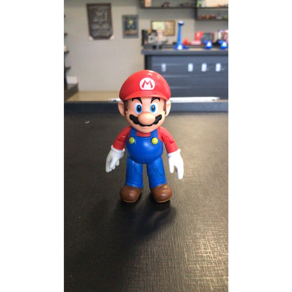 BONECO MARIO SUPER MARIO NINTENDO ARTICULADO RARO