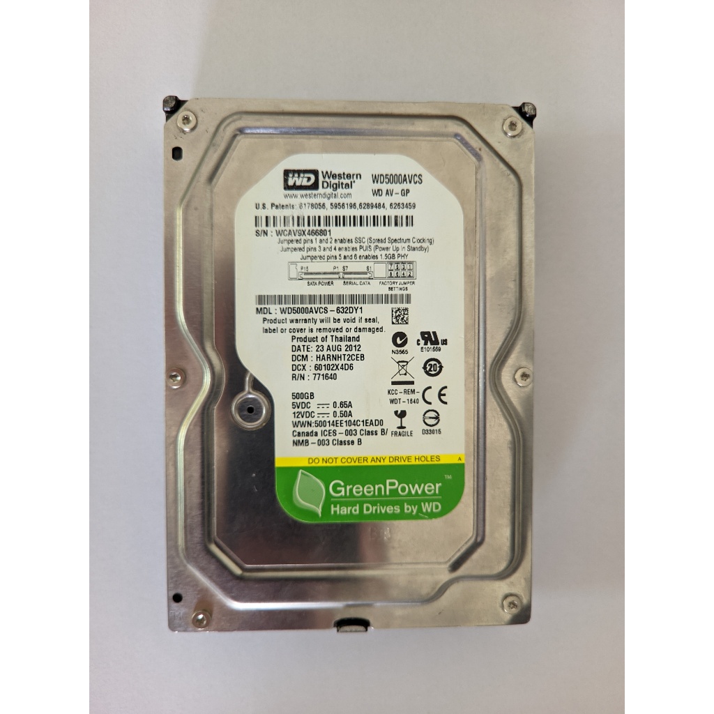 Wd green hd sales