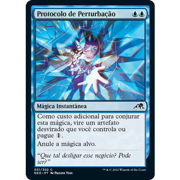 Protocolo de Perturbação - Magic The Gathering | Shopee Brasil
