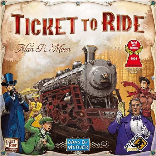 Ticket to Ride (2004) Boardgame Impresso