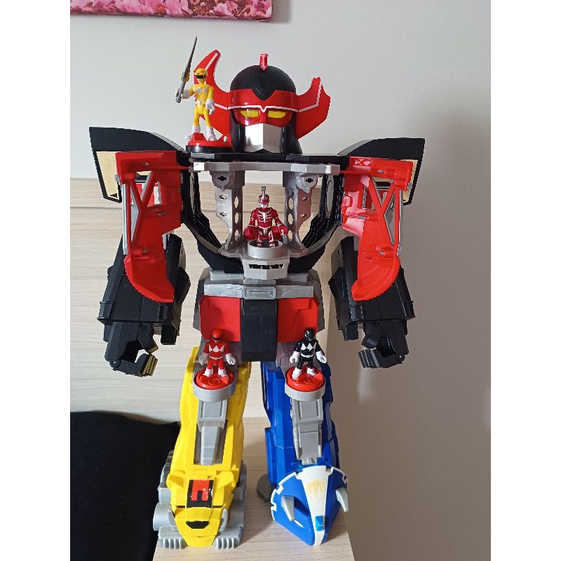 Robô Megazord Power RANGER 70 cm | Shopee Brasil