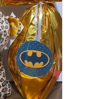 Ovo de páscoa batman 350g com brinde surpresa