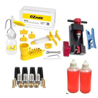 kit Sangria Para Freio Hidráulico Para Freio A Disco De Bicicleta EZmtb Compatível Com Shimano Magura Avid
