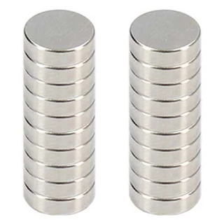 Ímã de neodímio 10x1 10x1,5 10x2 10x3 10x4 10x5 10x6 10x8 10x10 mm 20 peças super ímas potente disco