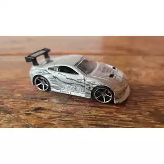 Hot Wheels - Nissan 350Z "Top Secret" Prata - All Stars 2007 (Fora da Embalagem) - Main Line 1:64