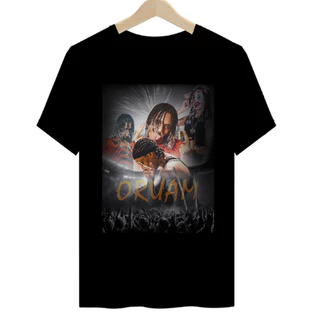 Camiseta Camisa Blusa Unissex Algodão Cantor Trap ORUAM