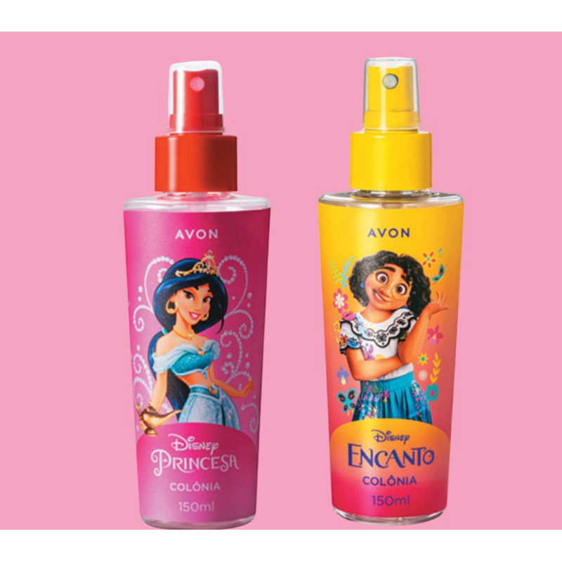 Kit 2 Colônia Infantil Princesas Disney Avon - Jasmine e Mirabel ...