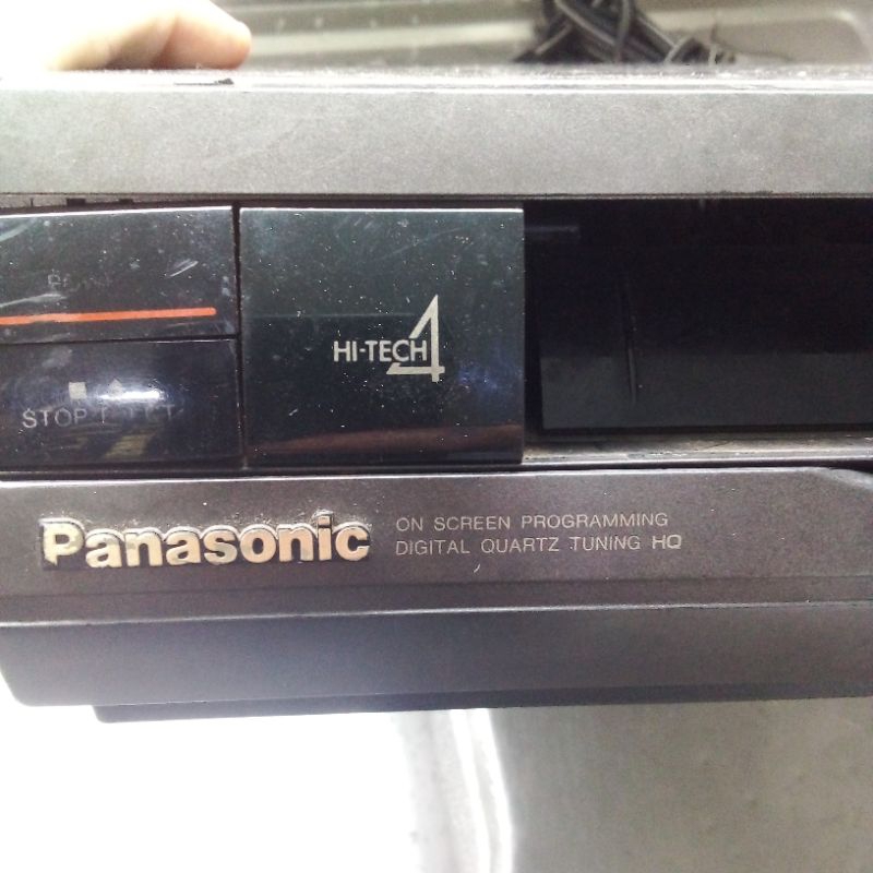 video cassete panassonic com controle omnivision pra reparos