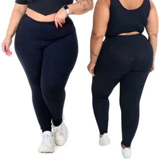 Calça plus size legging suplex g1,g2,g3 treino, academia, casual , basica