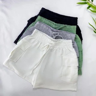 Short Feminino Moletom Moletinho Shortinho Soltinho Confortável Algodão