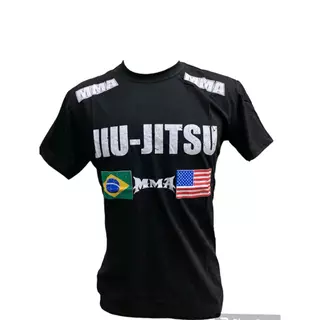 Camiseta Jiu Jitsu Ufc Mma Artes Marciais algodão