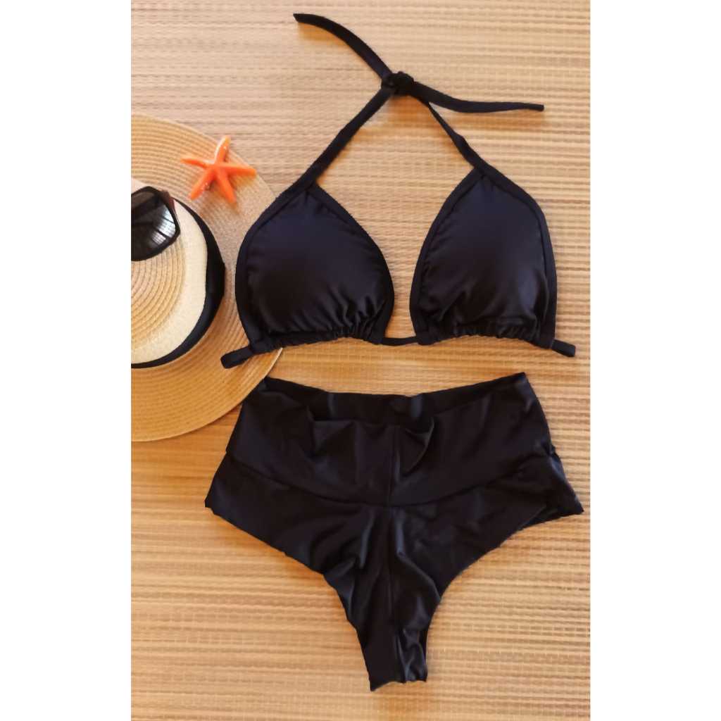 Biquíni Fio Duplo Plus Size em Summerplex praia verão piscina | Shopee ...