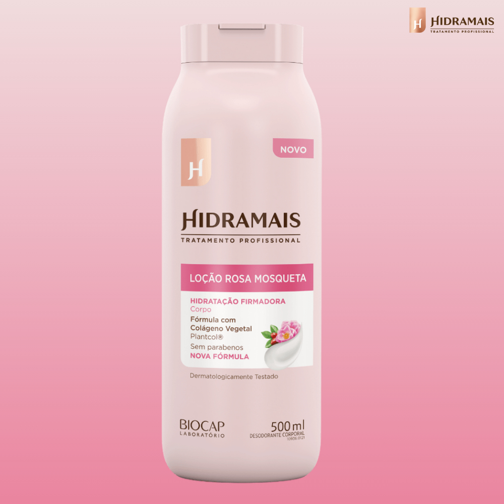 Creme Hidratante Rosa Mosqueta Hidramais (500ml) | Shopee Brasil