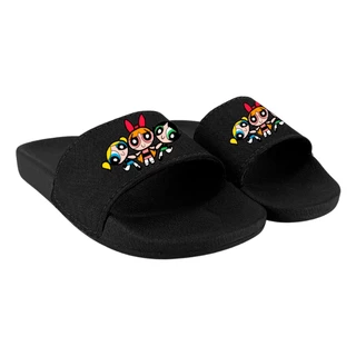 Chinelo Slide Infantil Criança e Adulto Confortável Personalizado Estampado Meninas Super Poderosas