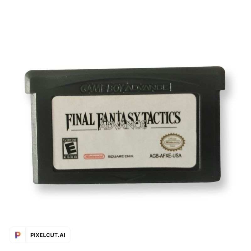 Notice Seule Final Fantasy Tactics Advance Pour Game Boy Advance, Bon état