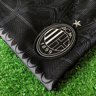 Camisa de Time do Milan Black