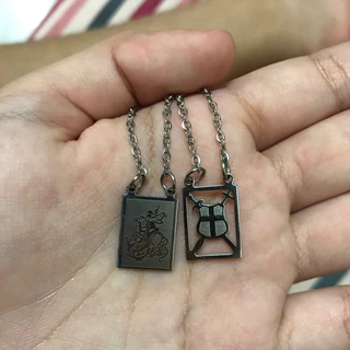 Colar Escapulário São Jorge aço 316l. Colar masculino São Jorge.colar masculino.