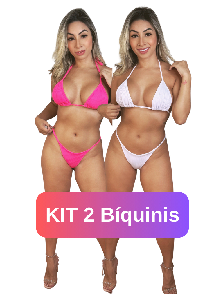 Kit 2 Biquini de fita marquinha verão | Shopee Brasil