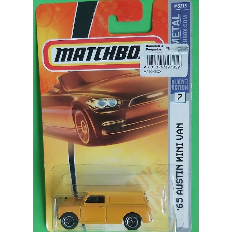 MATCHBOX 1/64 AUSTIN MINI VAN 1965 #31 N°L0415 DIE CAST MODEL CAR