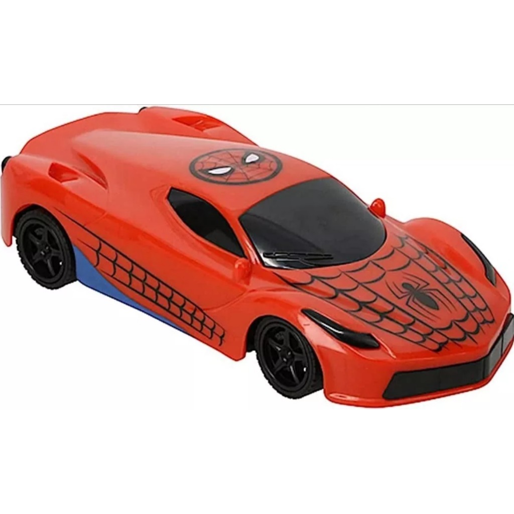Carro De Corrida Homem Aranha Com Controle Remoto | Shopee Brasil