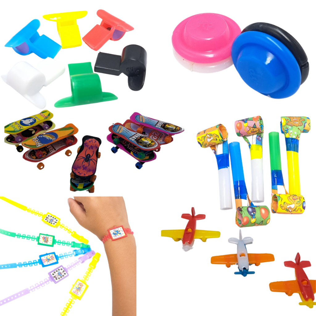 Kit De Brinquedos Lembrancinhas Baratos Aniversário 120 Itens Mimos ...