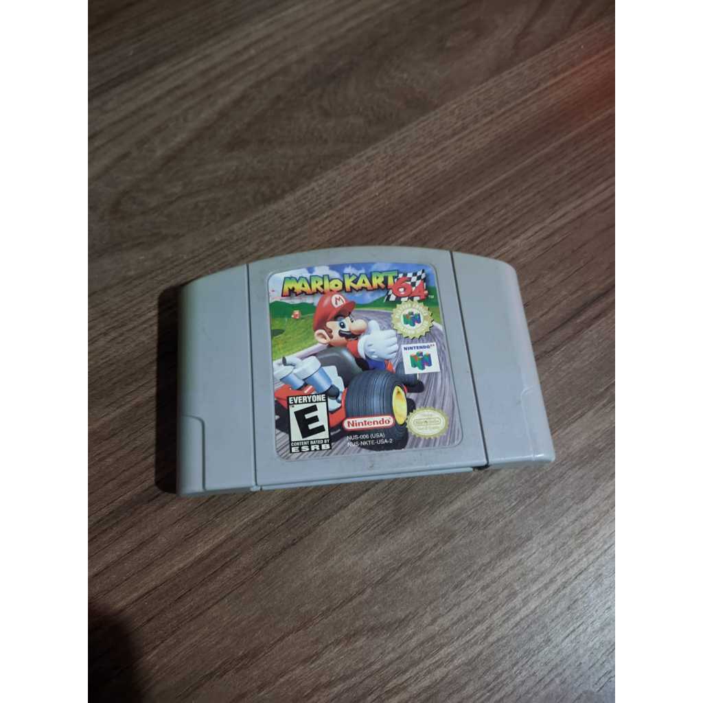 Mario Kart 64 Original Americano Nintendo 64