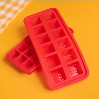 Forma de Gelo de Silicone Quadrada Confeitaria Chocolate