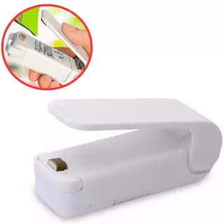Mini Lacradora De Plastico para Selar Embalagens