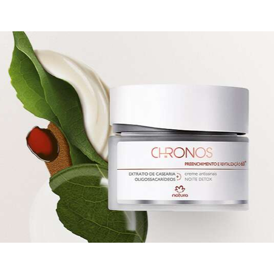 Creme facial Antissinais 60+ Noite Preenchimento e Revitalização ...