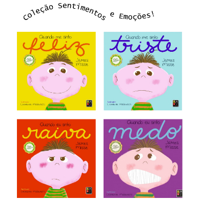 Livro Infantil Coleção Sentimentos e Emoções Cartonados A Unidade - Pé ...