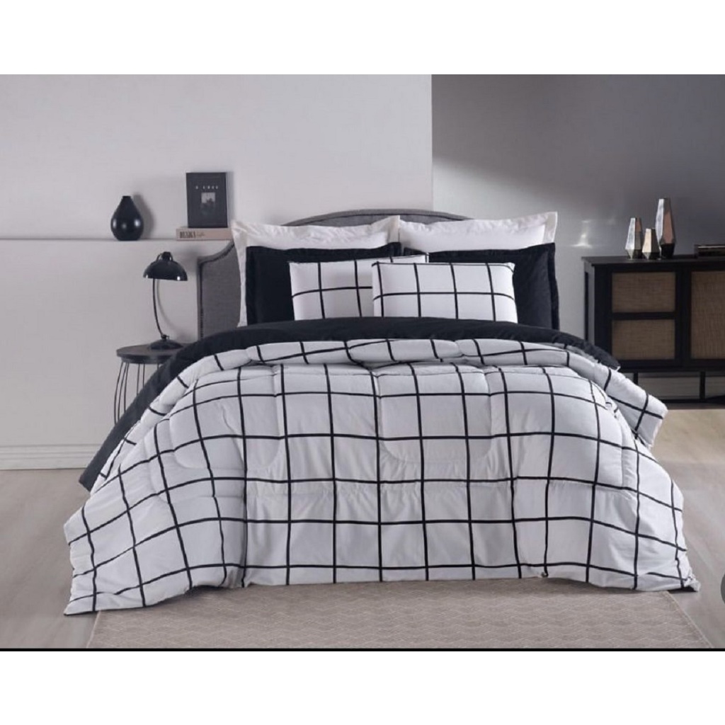 Capa De Edredom SOLTEIRO Duvet Zíper 400 Fios Luxo (Toque de Algodão)