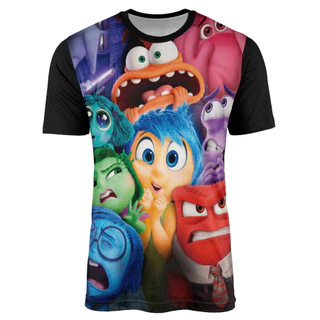 Camisa Divertida Mente 2 Animação Disney Pixar WT0165