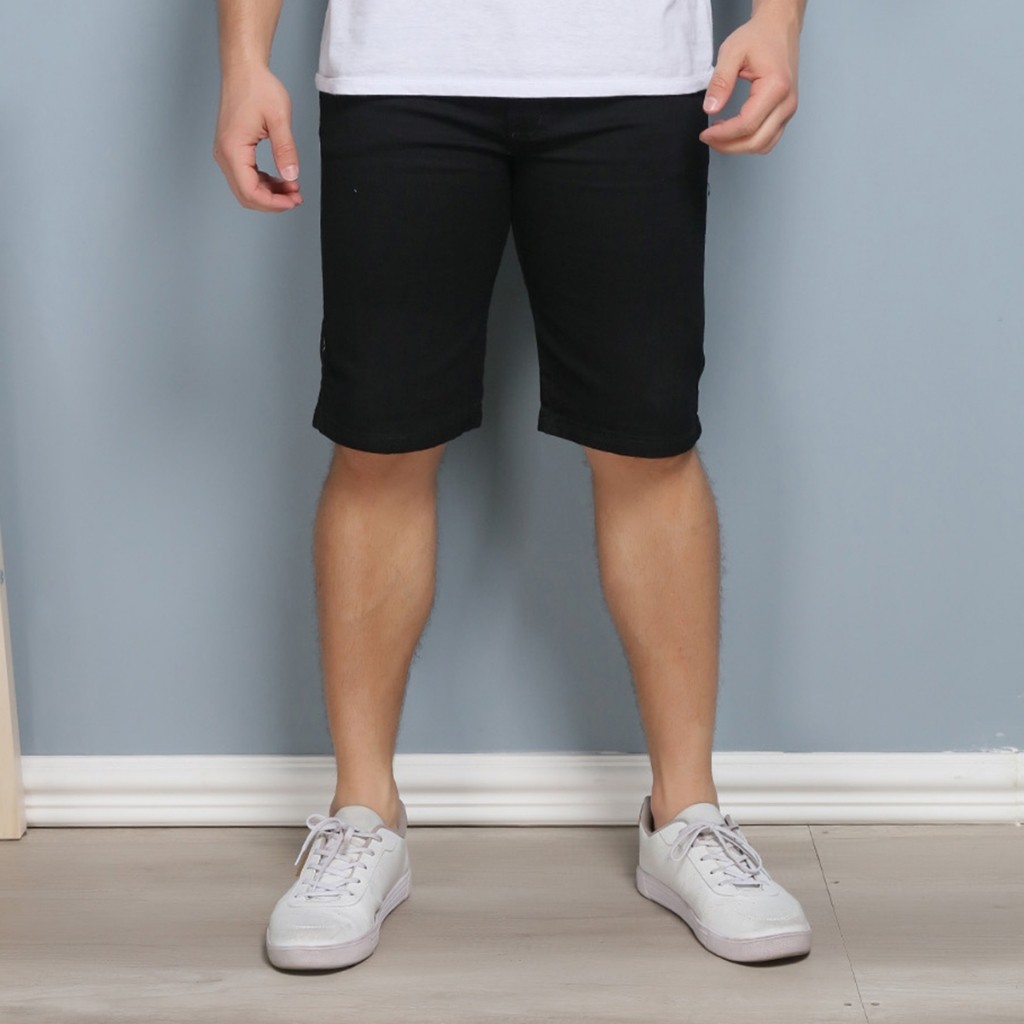 R&S Bermuda Jeans Masculina Clara Lisa Para o Dia a Dia