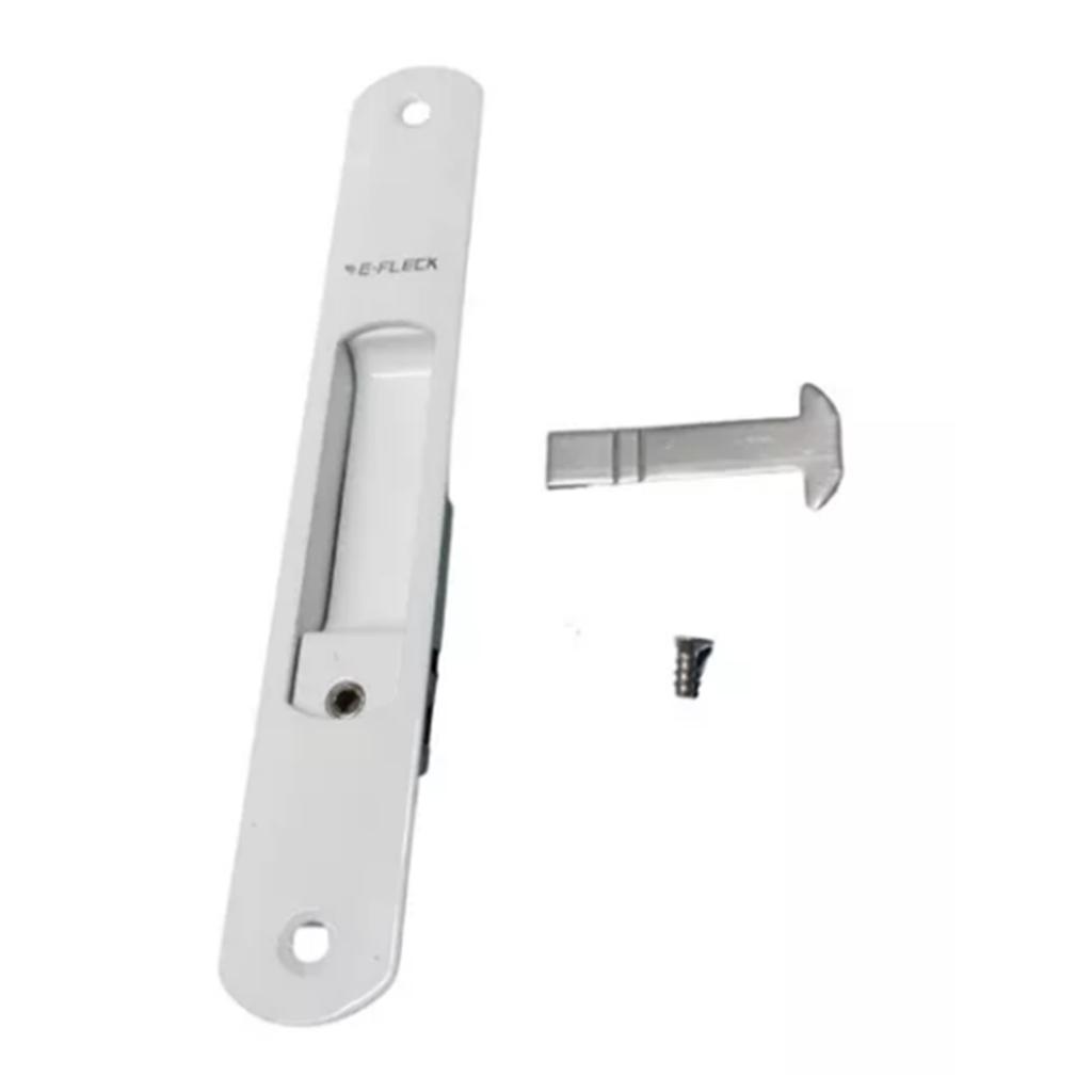 Fecho concha com trinco universal portas e janelas Branco