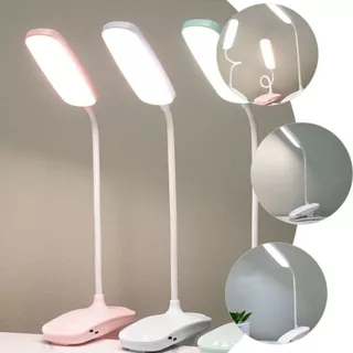 Abajur (909311 C-clips/900426 S-Clips) de mesa c/clip USB