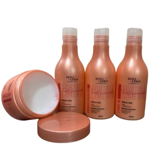 KIT FORTALECIMENTO BANHO DE FORÇA TODATODA DONA LINDA 4 ITEIS