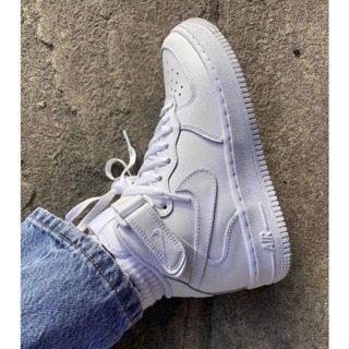 Tênis masculino nike air force hot sale 1 cano alto supreme botinha