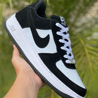 Queima de preços! Tênis Nike Air Force, na cor branco, unissex, numeração  do 34 ao 43, resistente, confortável, hoje com 40% desconto!