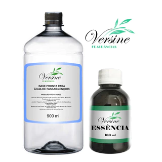 Base Água Lençol / Água De Passar 900ml + Essencia 100 ml
