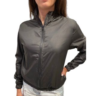 Jaqueta Corta Vento Bomber Feminino Impermeável PRETO