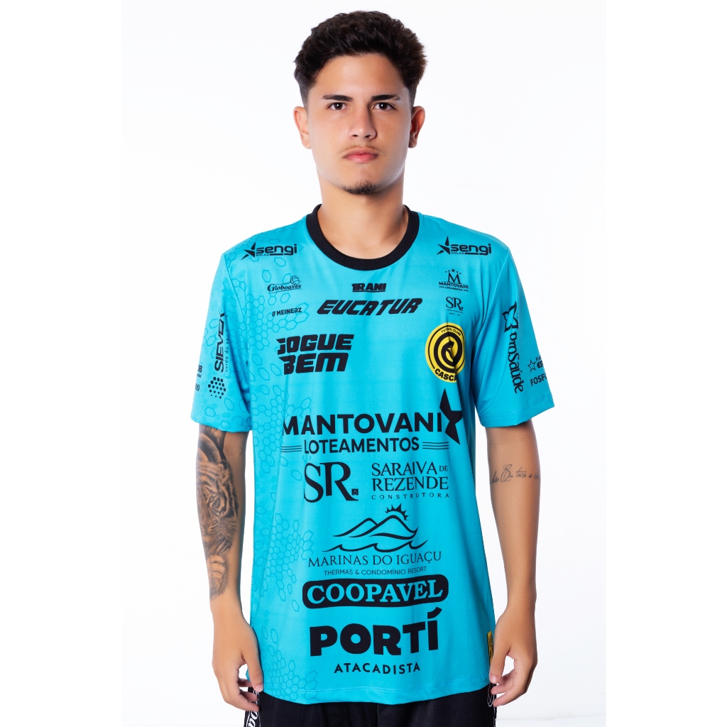 CAMISA OFICIAL FC CASCAVEL 2024 - AZUL GOLEIRO